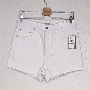 Jessica Simpson White Cut-Offs